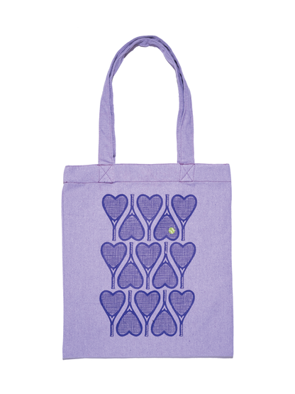 For the Love of Tennis Canvas Tote Bag