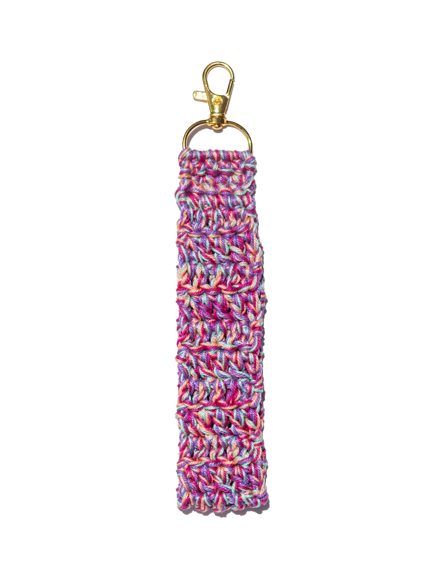Crochet Wrist Strap Keychain